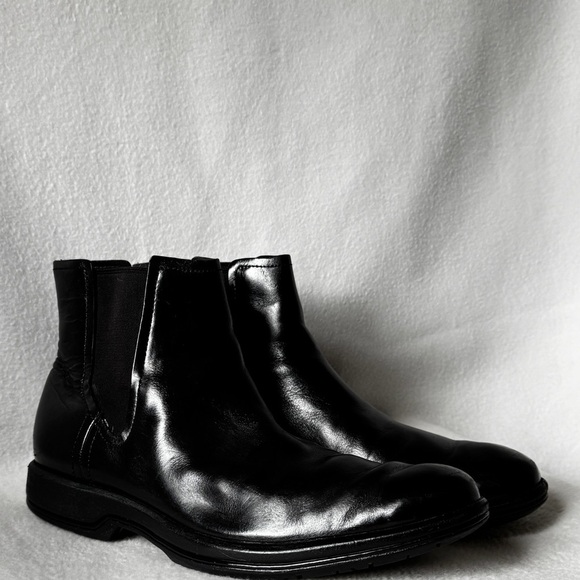 Cole Haan Size 8 1/2 Men’s Black Leather Chelsea Boots - Picture 13 of 13